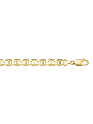 10k, 14k Yellow Gold Flat Anchor 7.0 mm Italian Chain