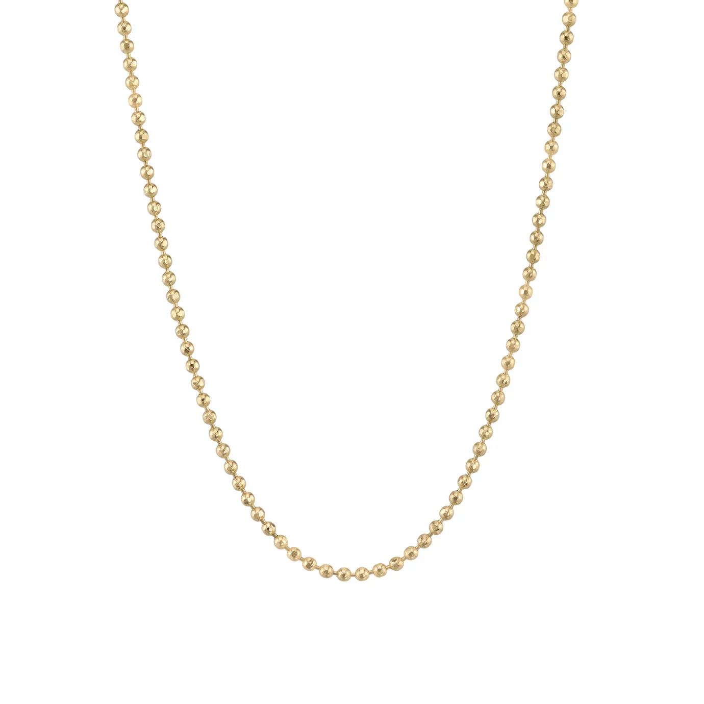 14k Gold Heavy Ball Chain