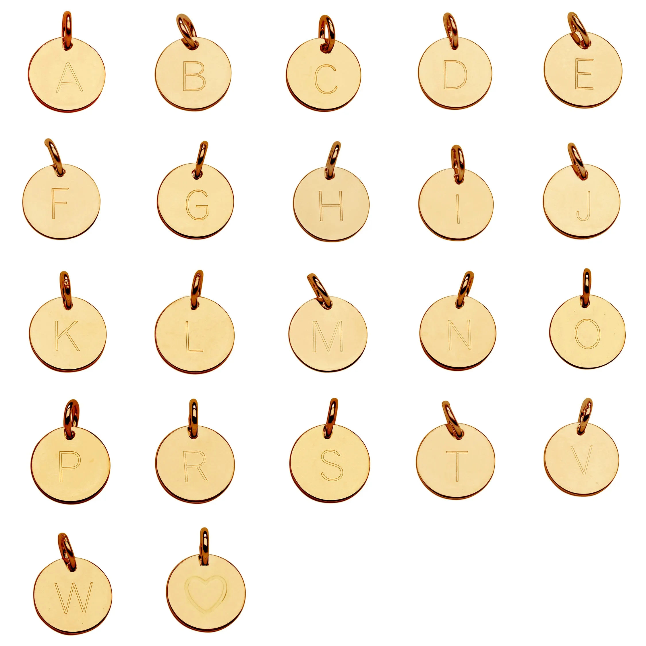 14K Gold-Plated Personalized Initial Necklace