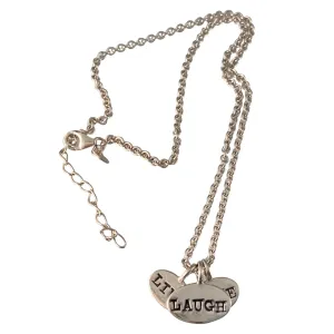 16" Live Love Laugh Charm Necklace
