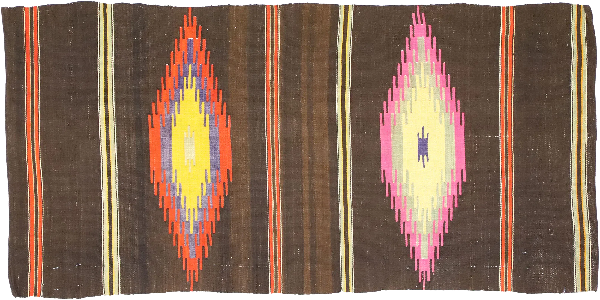 2'4" x 4'8" Vintage Kilim Rug