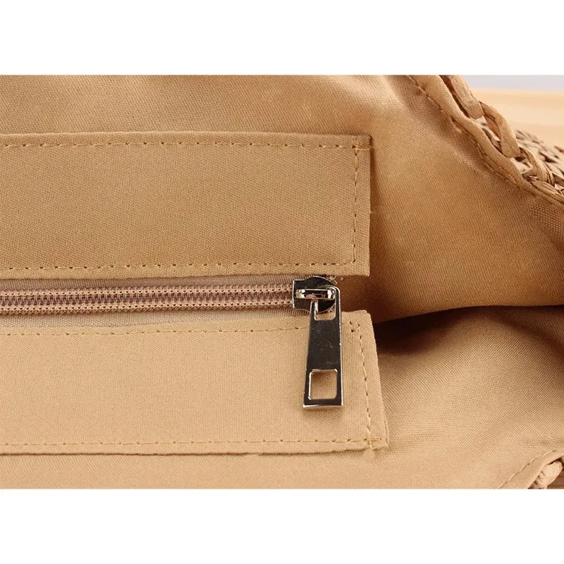 6-Color Adjustable 42cm Woven Bag Cotton x International shipping 25cm Large Tote Beach – | Bag Rope Shoulder Handmade Strap Hurry now
