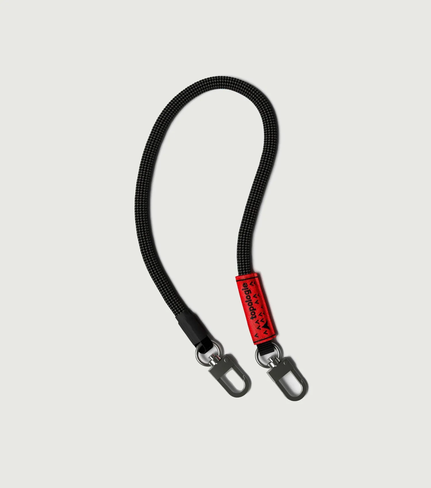 8.0mm Wrist Strap Black Lattice