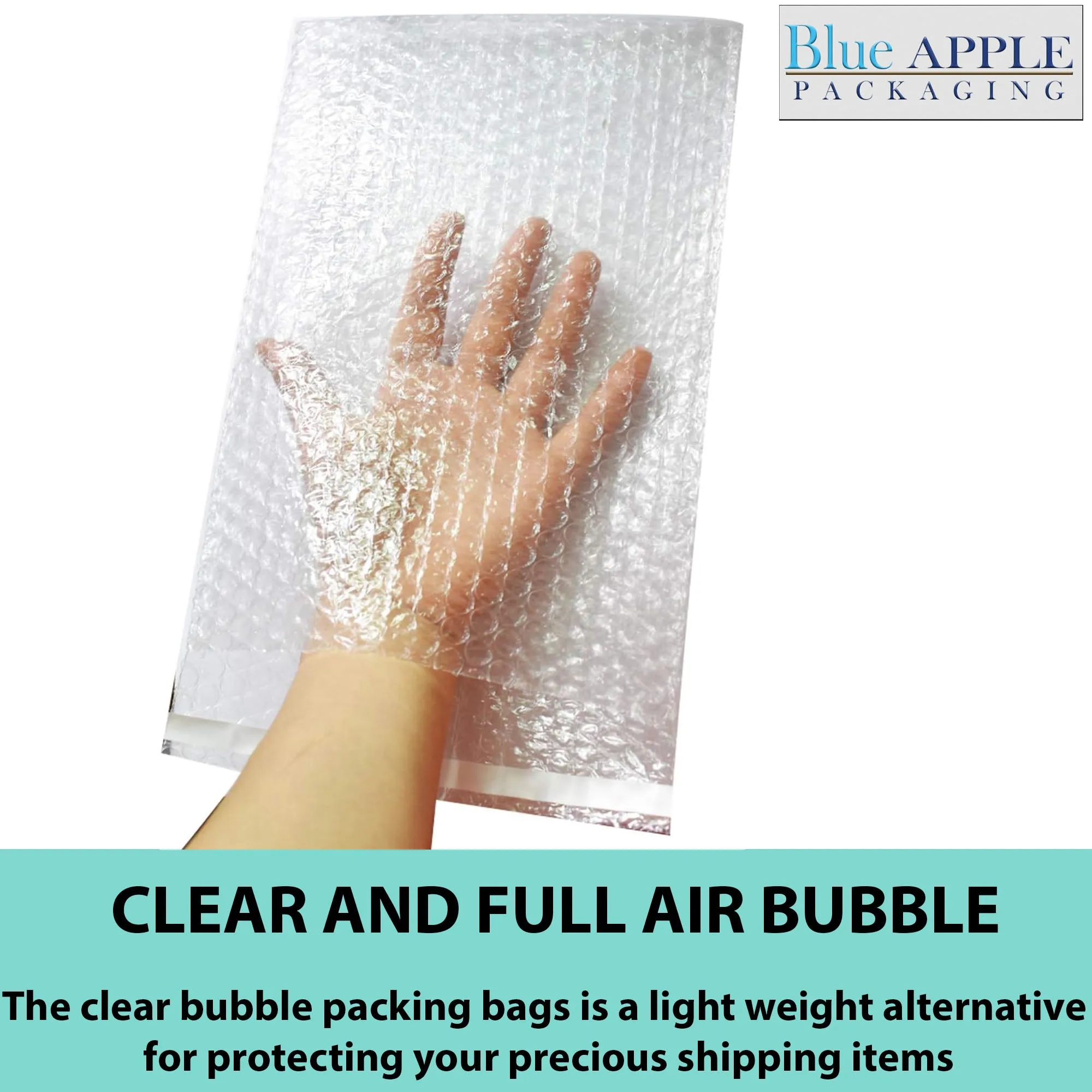 8X15.5 inches Bubble Wrap Bags Self seal pouches Shipping Supplies