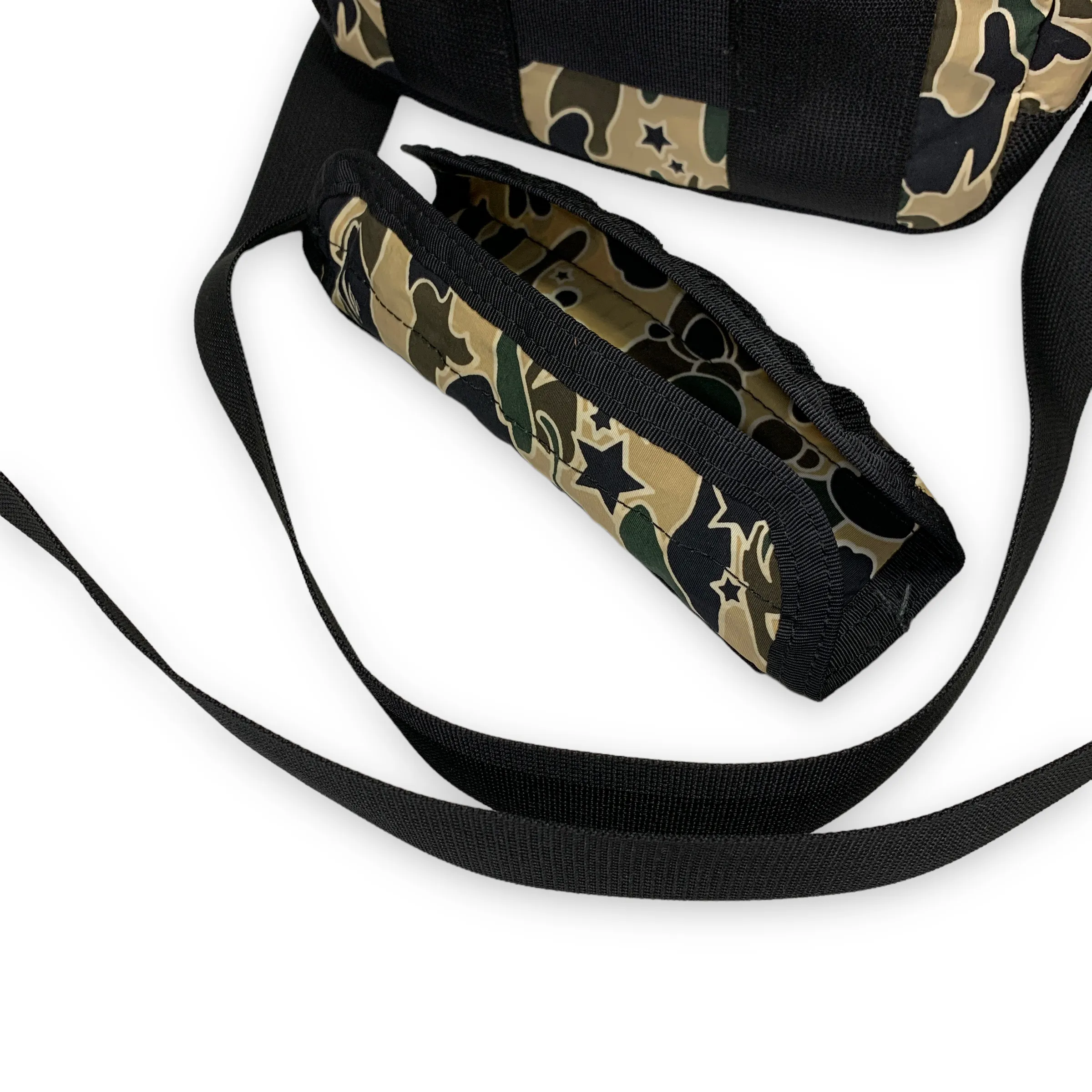 A Bathing Ape Bape Vintage Psyche Camo Shoulder Bag Yellow