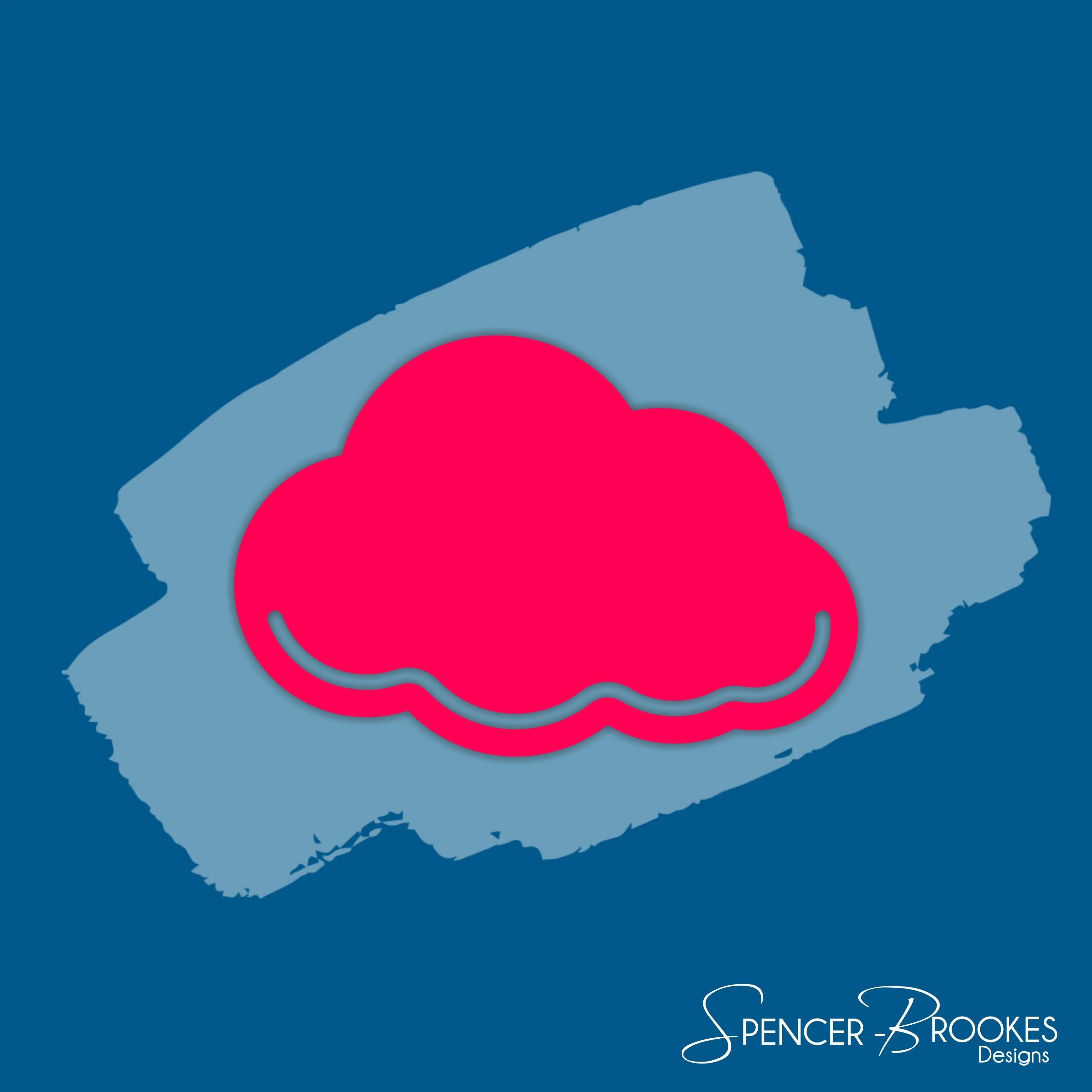 Acrylic Blank Macrame Cloud Shape