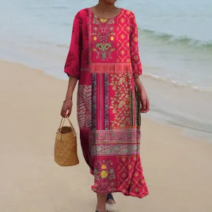 Adie | Flowy Ethnic Dress
