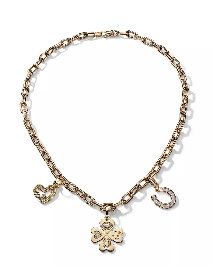 ADINA REYTER 20" 4MM ITALIAN CHAIN LINK NECKLACE