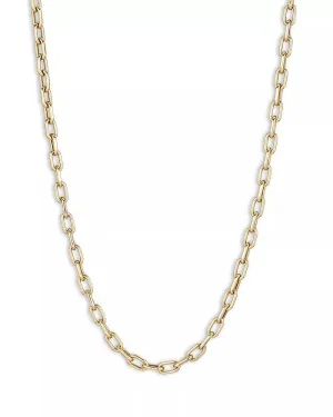 ADINA REYTER 20" 4MM ITALIAN CHAIN LINK NECKLACE
