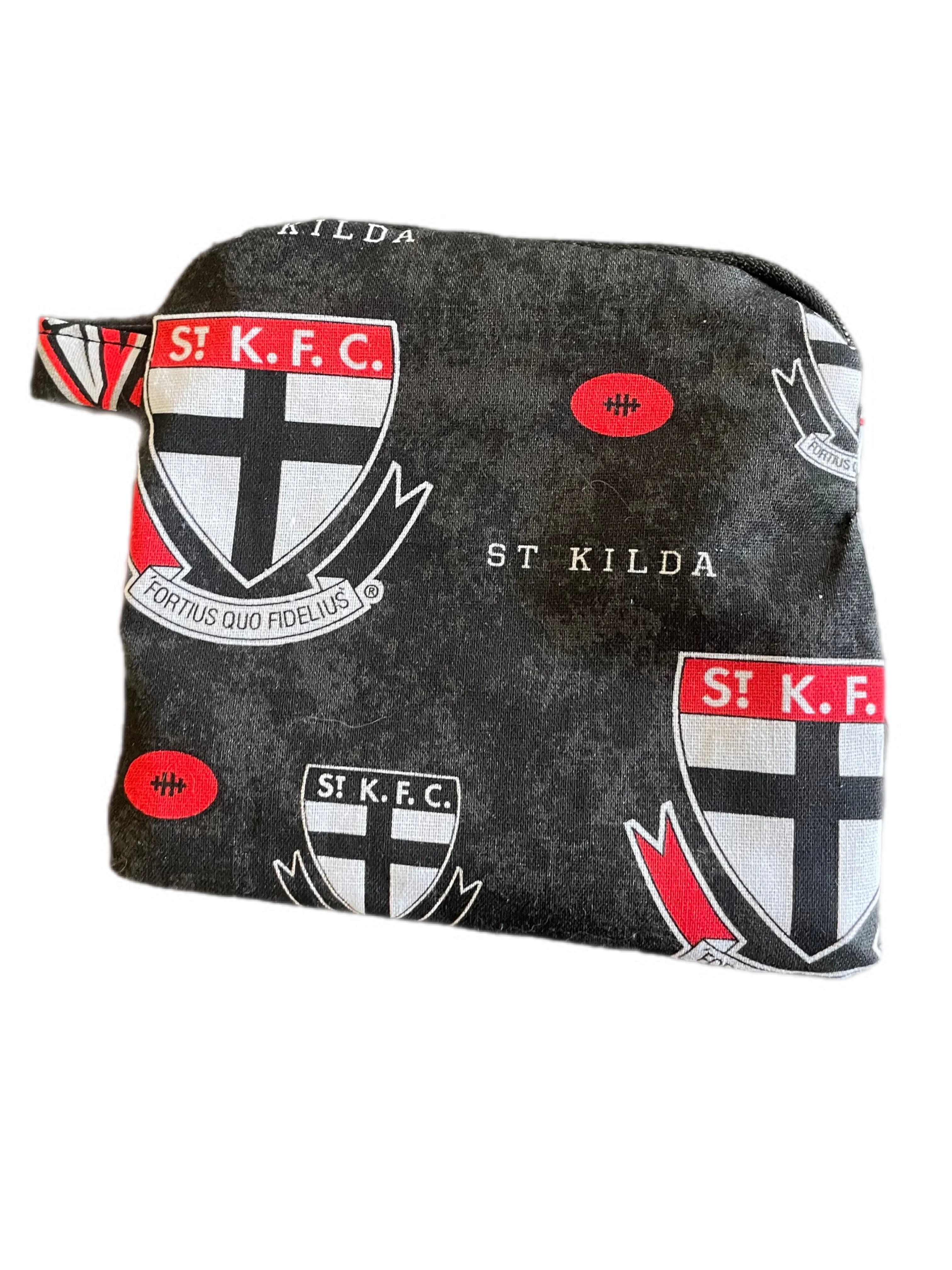 AFL inspired Go bags, poo bag holder, coin bag no