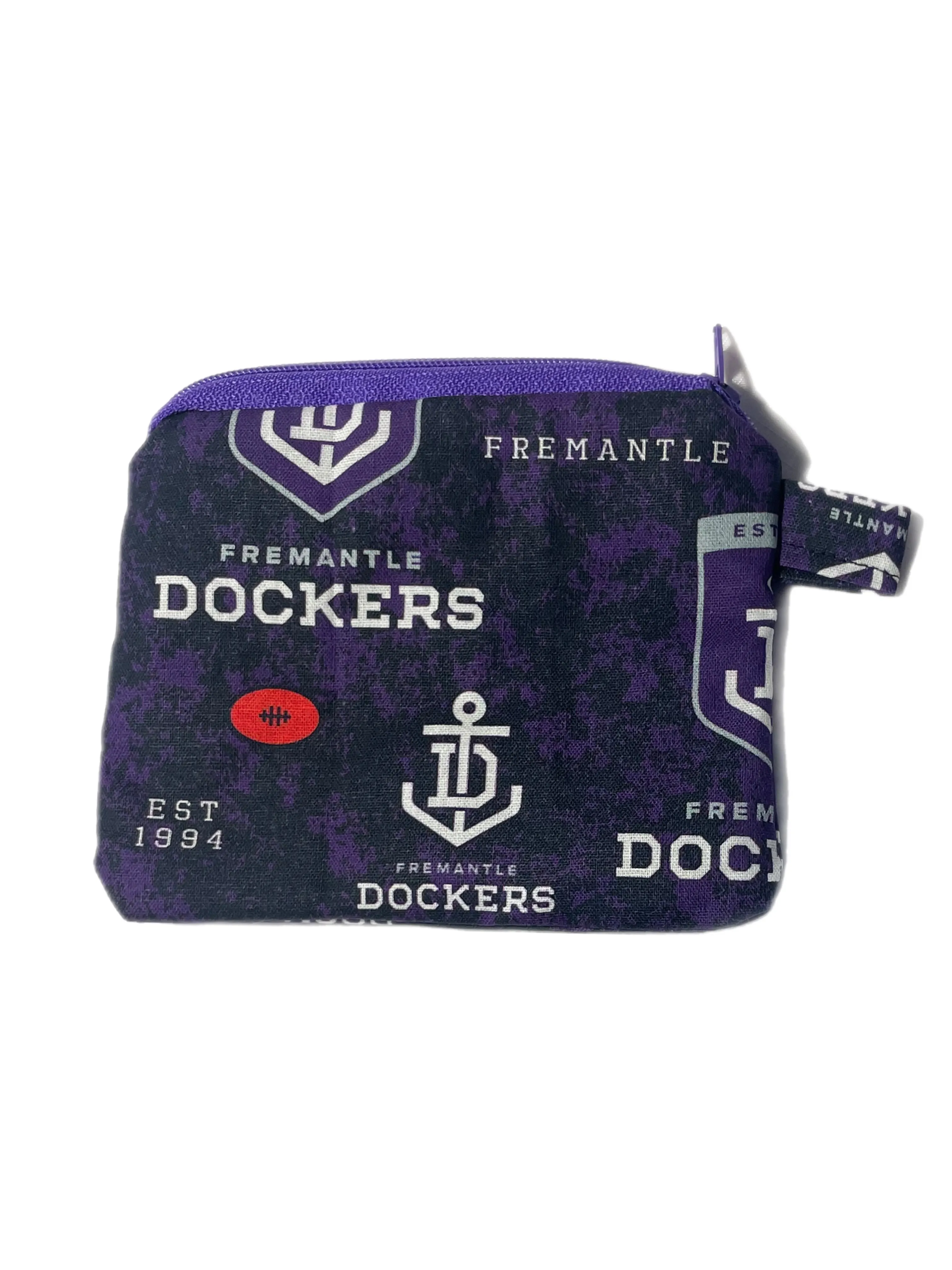 AFL inspired Go bags, poo bag holder, coin bag no