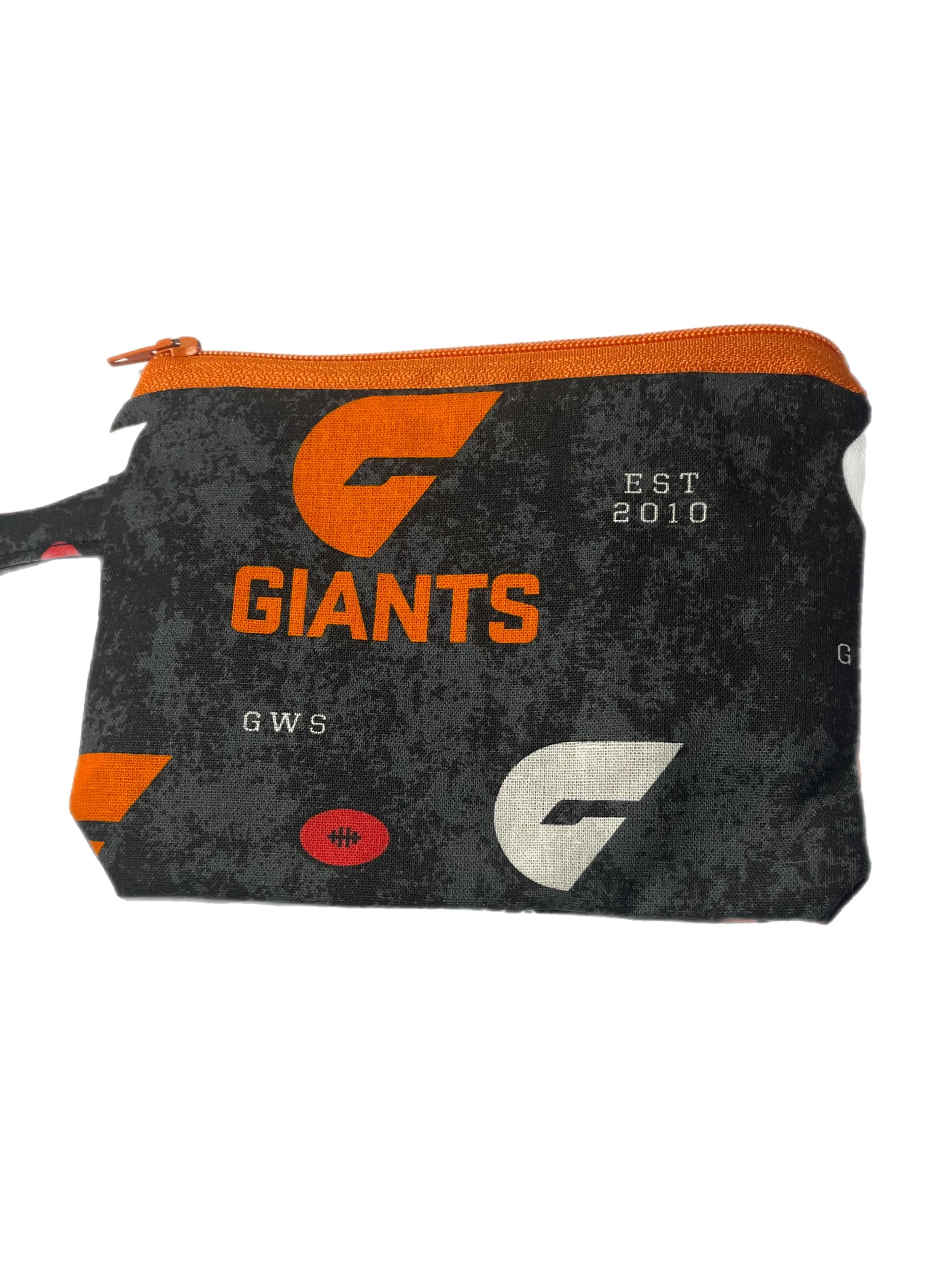 AFL inspired Go bags, poo bag holder, coin bag no