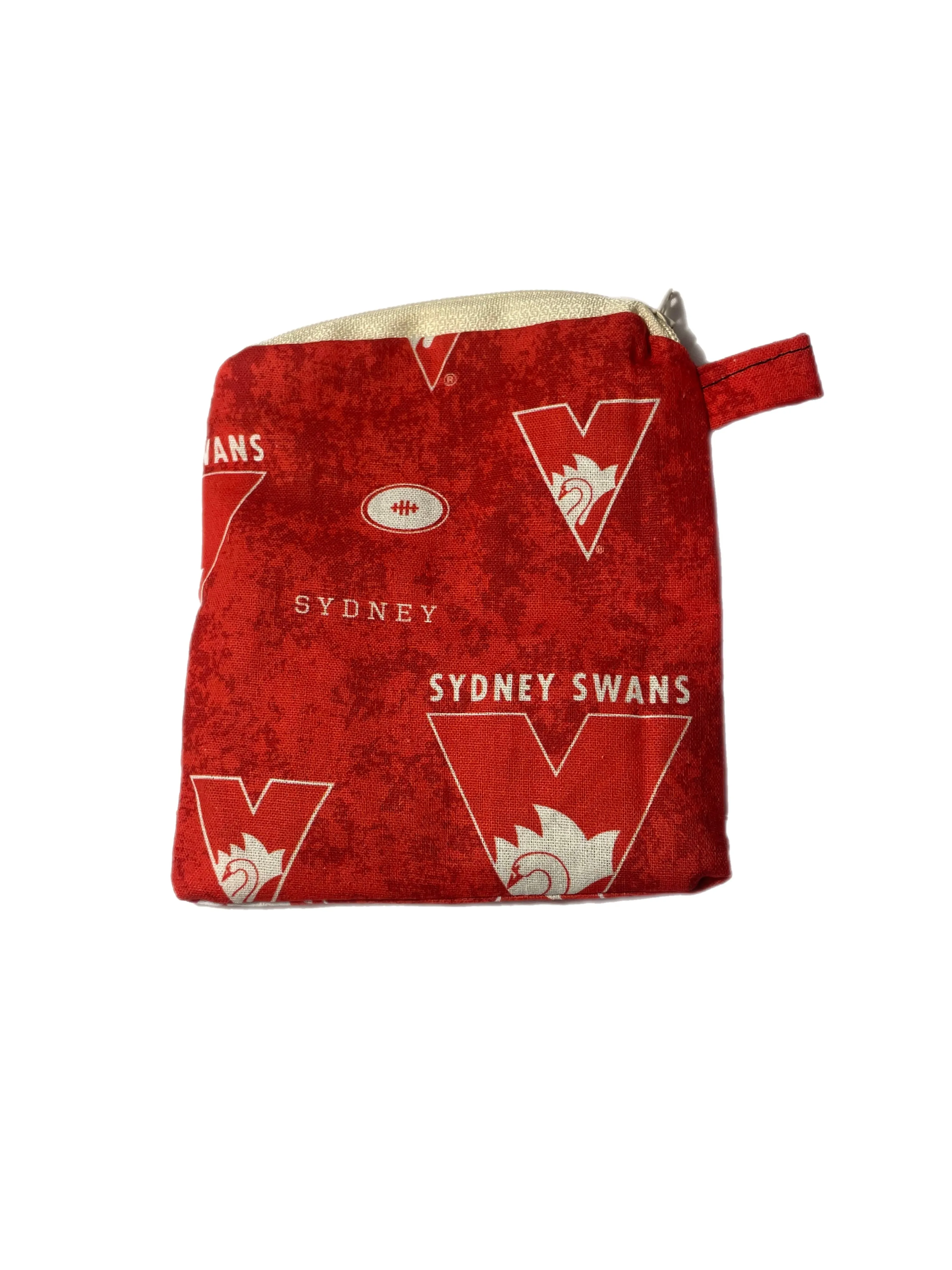 AFL inspired Go bags, poo bag holder, coin bag no