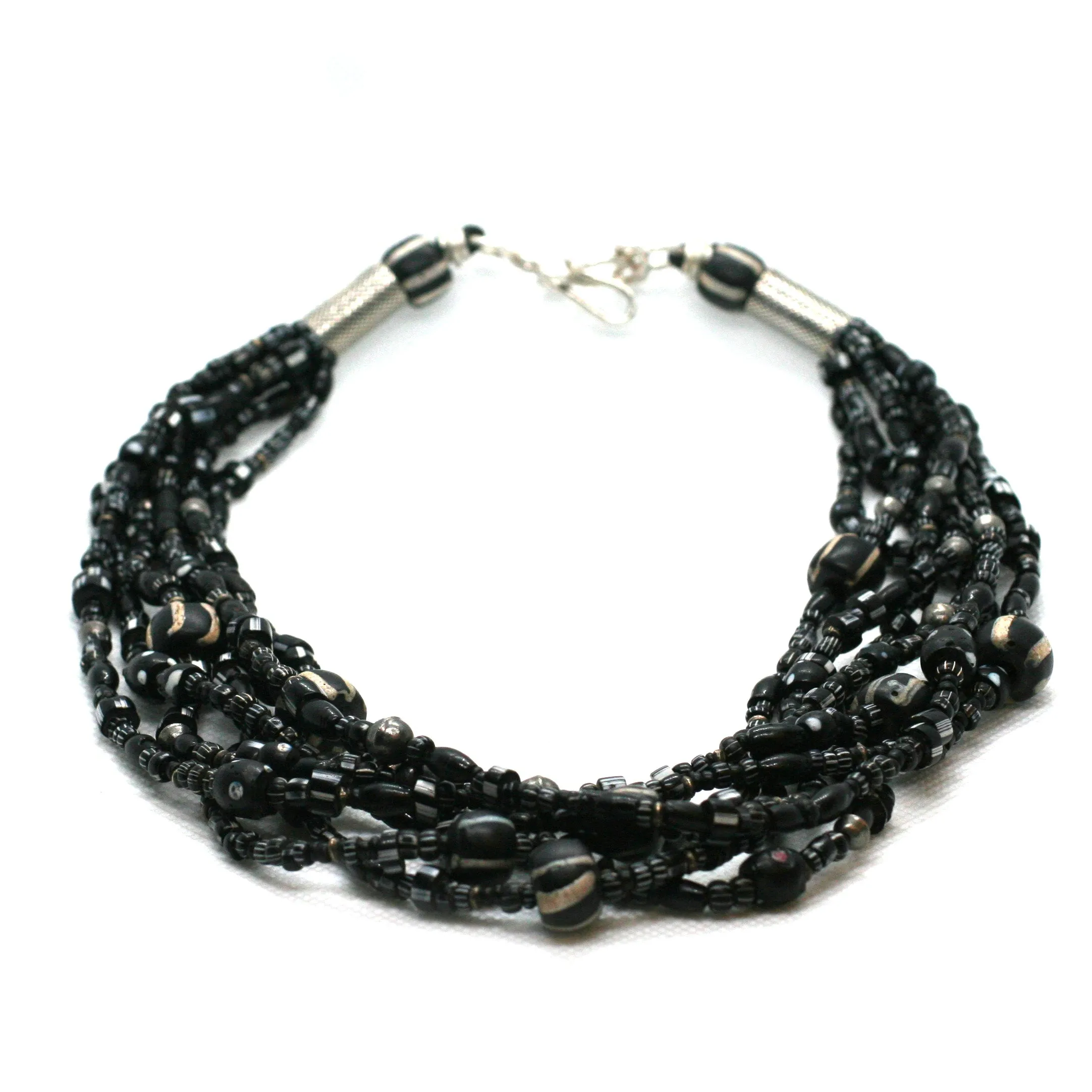 African Trade Bead Necklace
