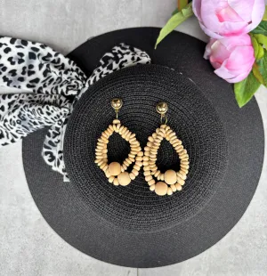 Aila Earrings in Latte