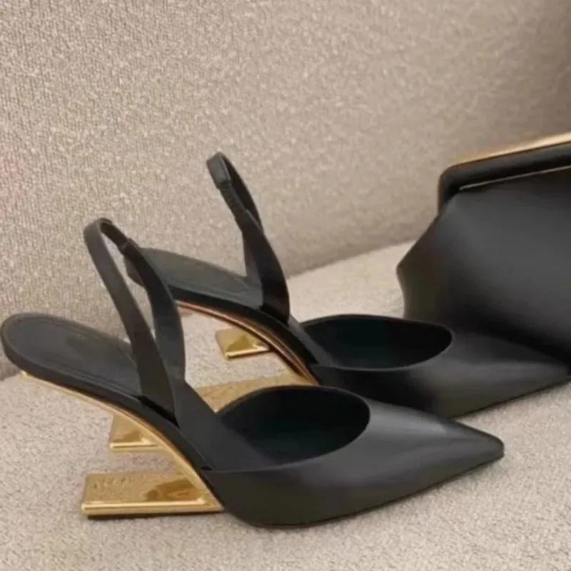 Alara Metal High Heels