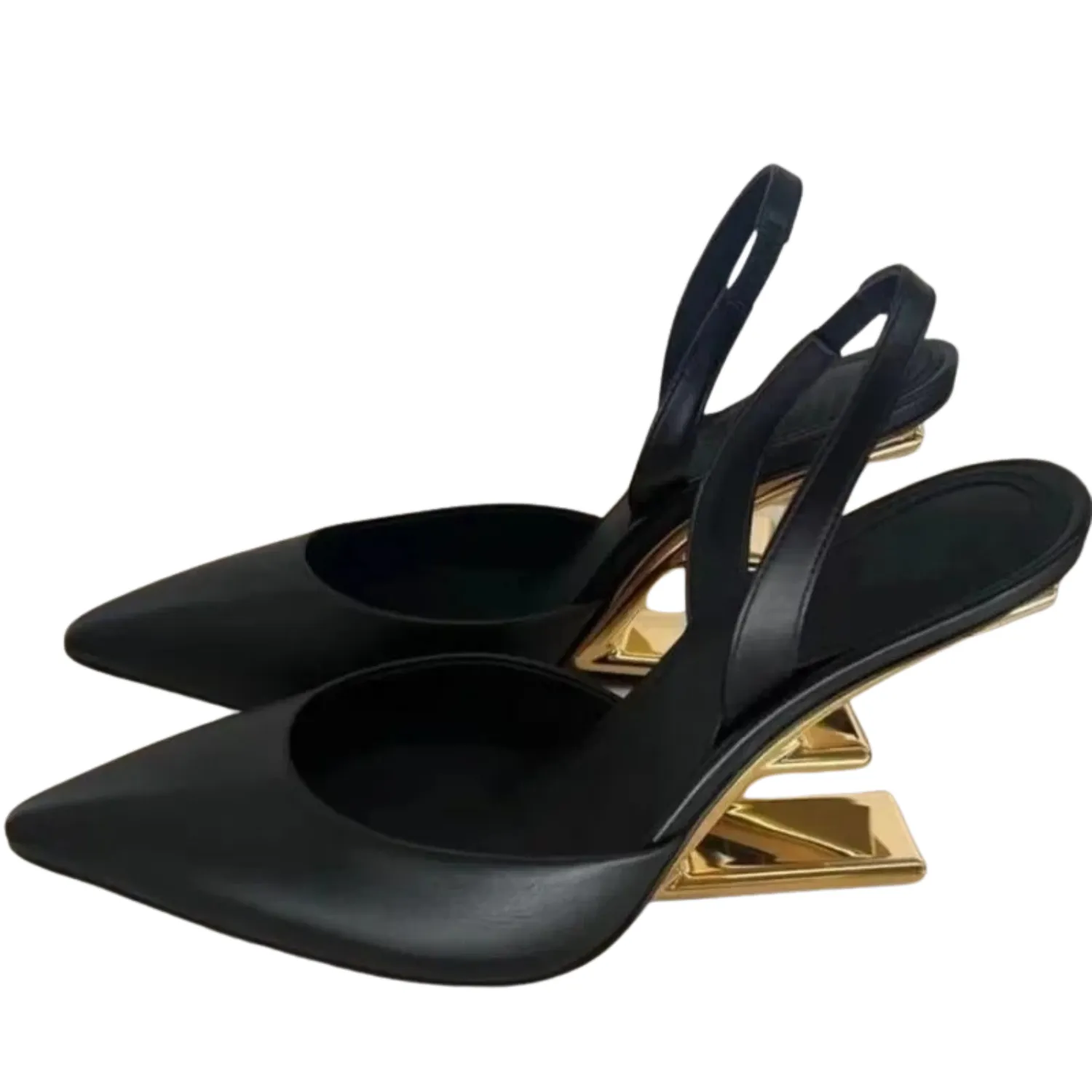 Alara Metal High Heels