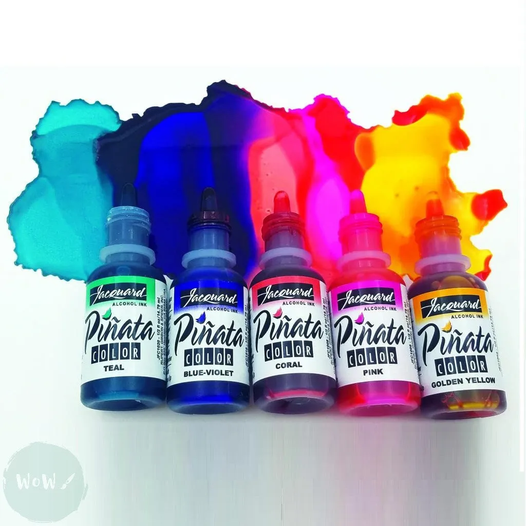 ALCOHOL INK - Jacquard PINATA -  14.79ml (1/2 US fl oz) - 	035 BRASS