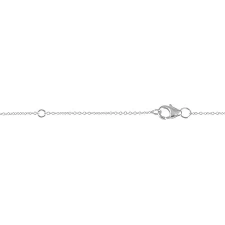 All Diamond Marquis Lariat | White Gold