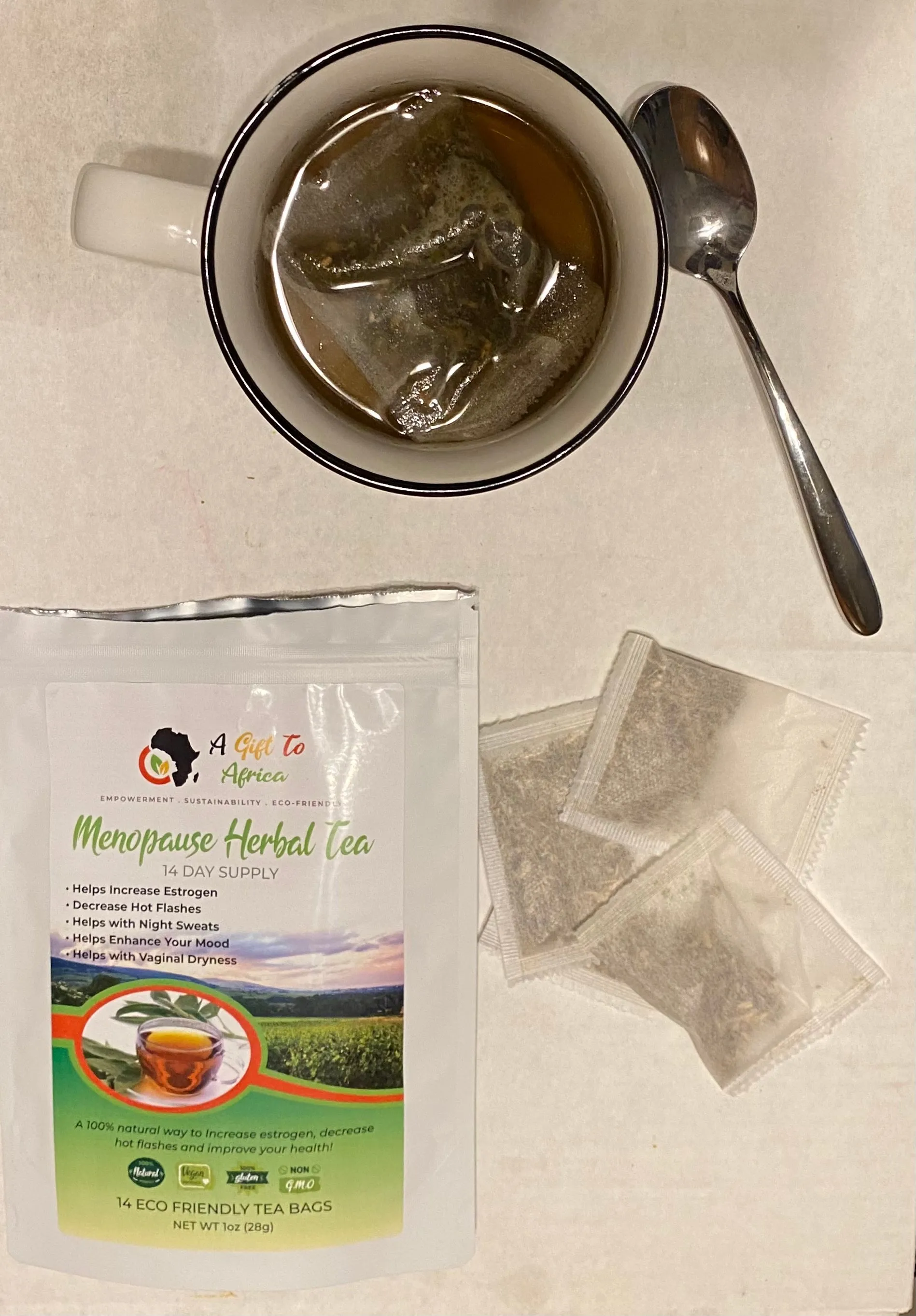 All Natural Menopause Herbal Tea - Dry Tea Bags