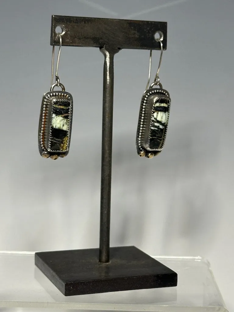 ALOE VARISCITE EARRINGS JK136