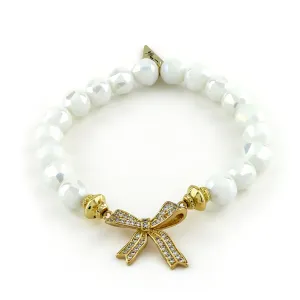 Amelia Bow Bracelet Gold