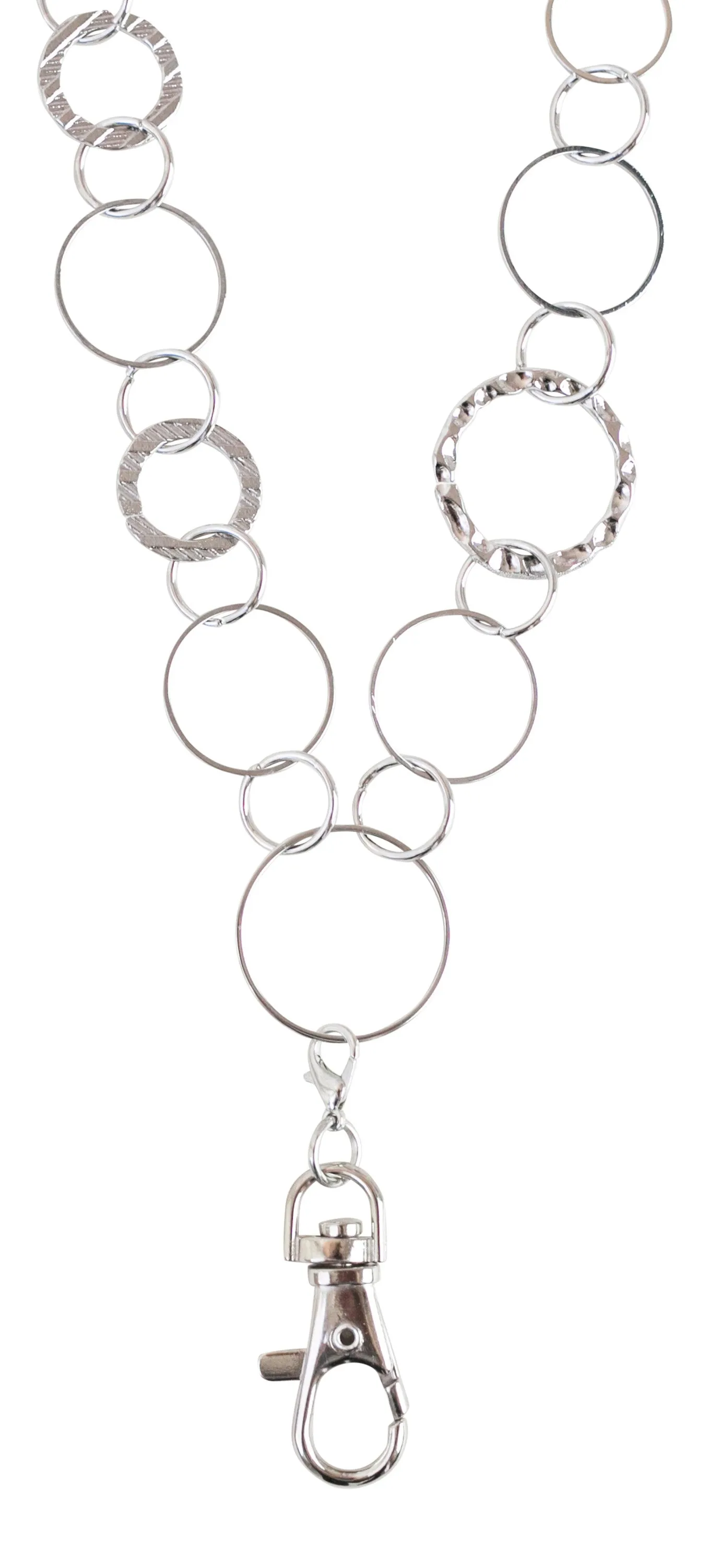 Anna Circle Link Lanyard Necklace