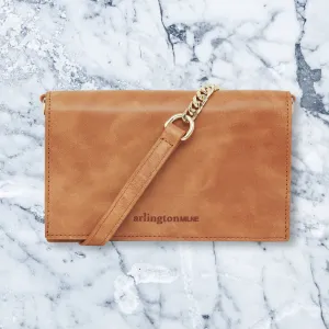 Arlington Milne Jasmine Wallet, Vintage Tan
