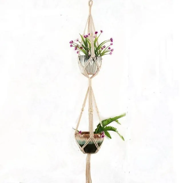 ArtCraft™ Handmade Macrame Plant Hanger