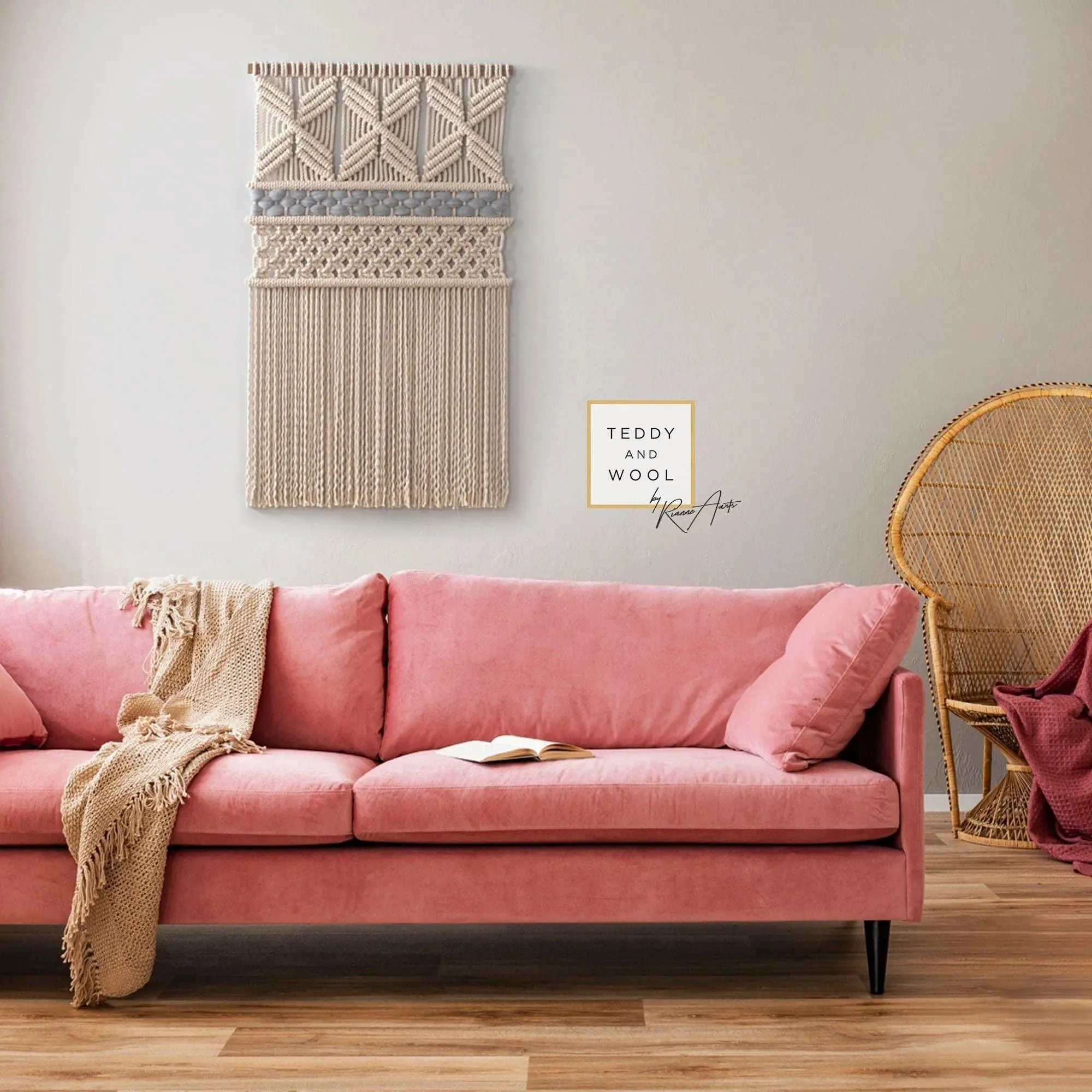ARYA Hand Woven Macrame Wall Hanging