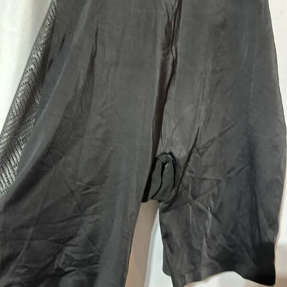 Assets Red Hot Label by Spanx Black Open Bust Thigh One Piece Size XL/TG