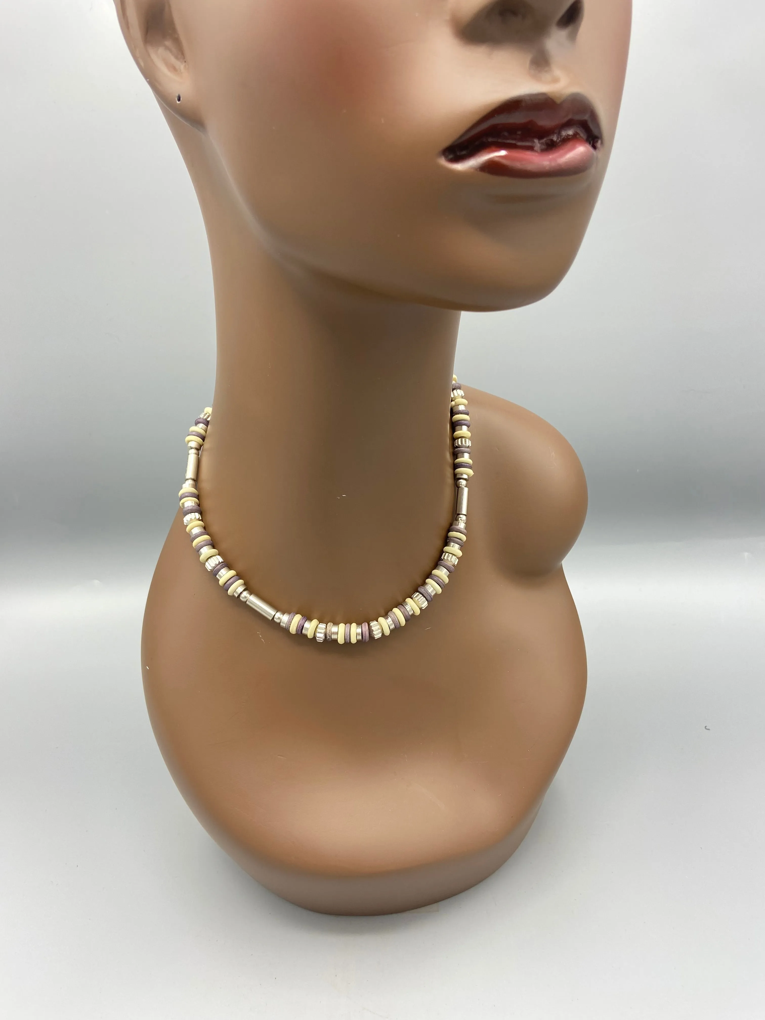 Atta Mixed Material Necklace