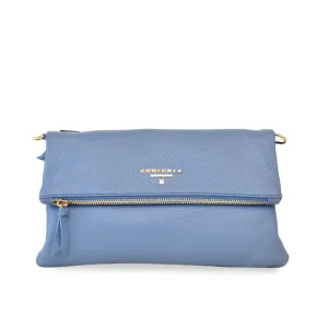 B1933 in Blue Dollaro Pebble Grain Calf