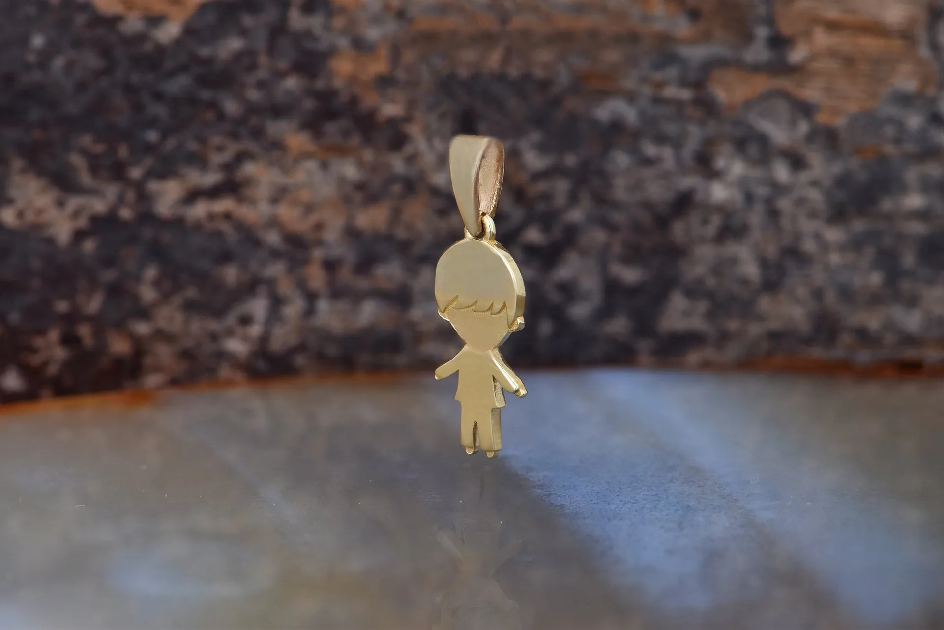 Baby boy personalized necklace
