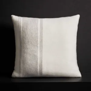 Baja Stripe Sham - Ivory/Flannel