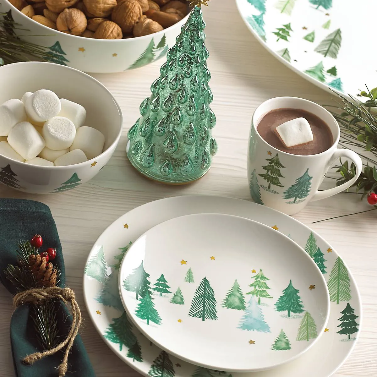 Balsam Lane 4-Piece Mug Set