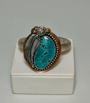 BAMBOO MOUNTAIN FEATHER CUFF JK108