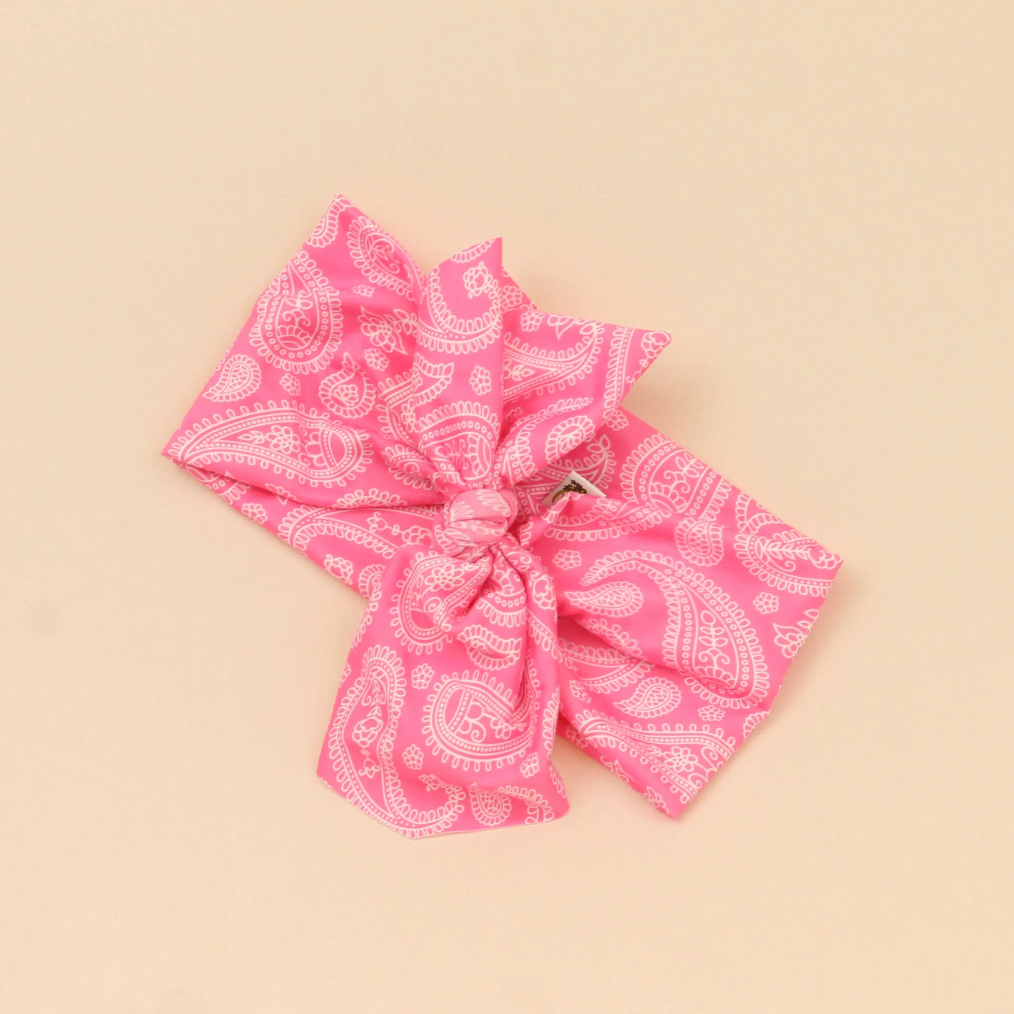 Barbie's Bandana Paisley Top Knot Headband