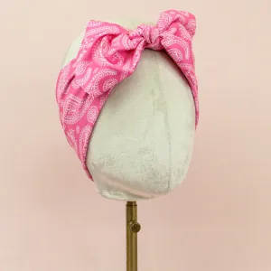 Barbie's Bandana Paisley Top Knot Headband