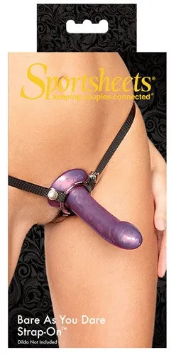 Bare as You Dare Strap-on - Black