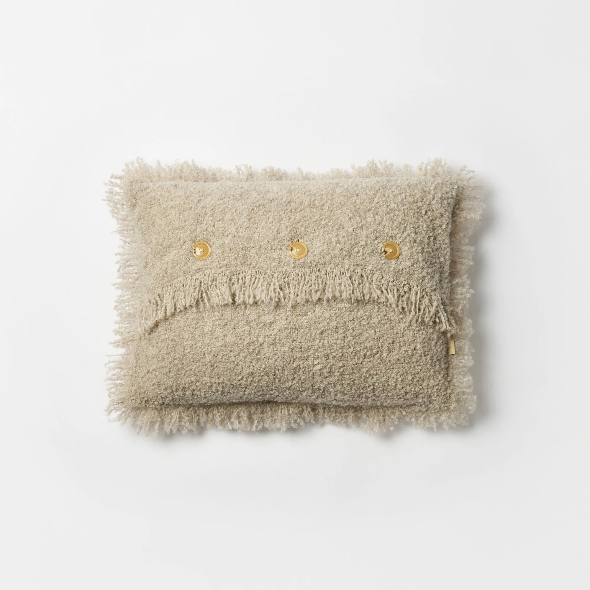 Beige Cushion Lumbar