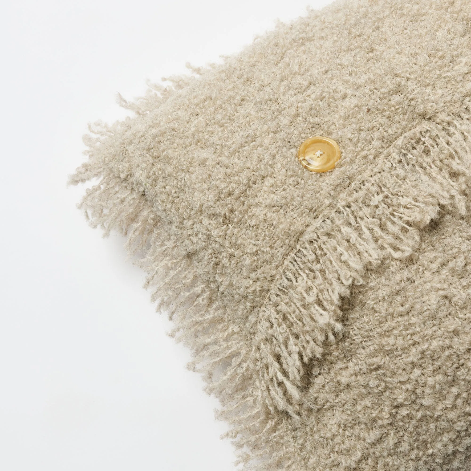 Beige Cushion Lumbar