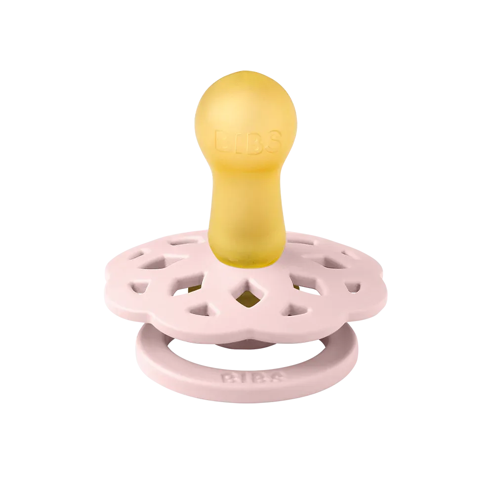Bibs Boheme Latex Pacifiers - Ivory/Blossom (2 Pack)