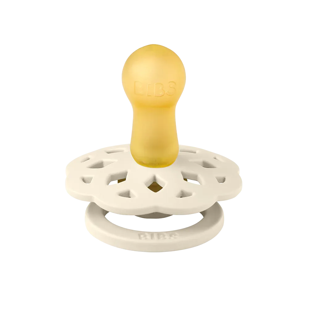 Bibs Boheme Latex Pacifiers - Ivory/Sage (2 Pack)