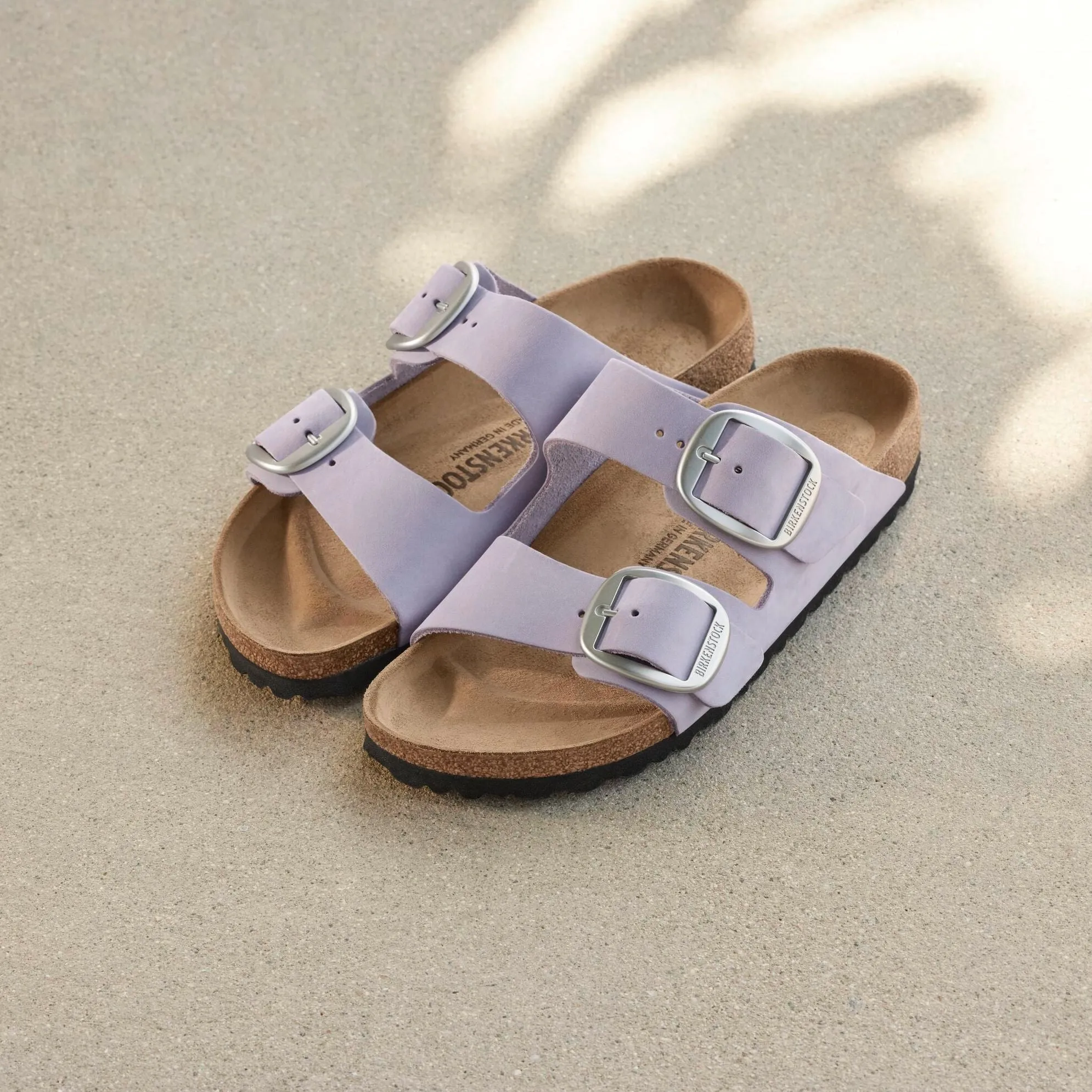 Birkenstock Arizona Big Buckle purple fog nubuck
