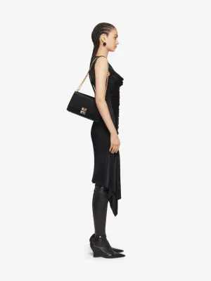 Black Medium 4G Leather Chain Bag