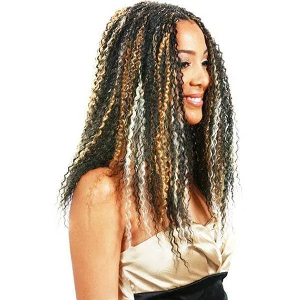 Bobbi Boss African Roots Collection Crochet Braid - BRAZILIAN BOHEMIAN CURL 18"