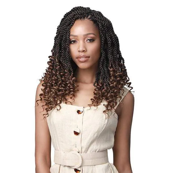 Bobbi Boss Wavy Senegal Twist Curly Tips 2X Braid - 14"