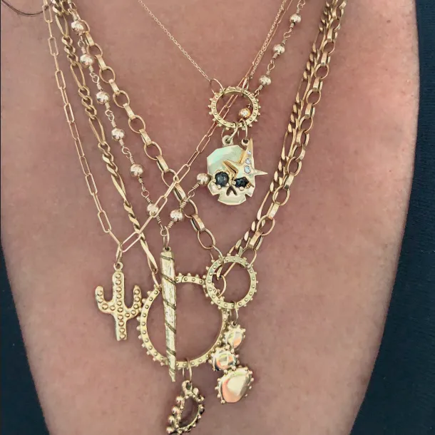 BOHEME DELPH OVAL LINK GOLD CHAIN