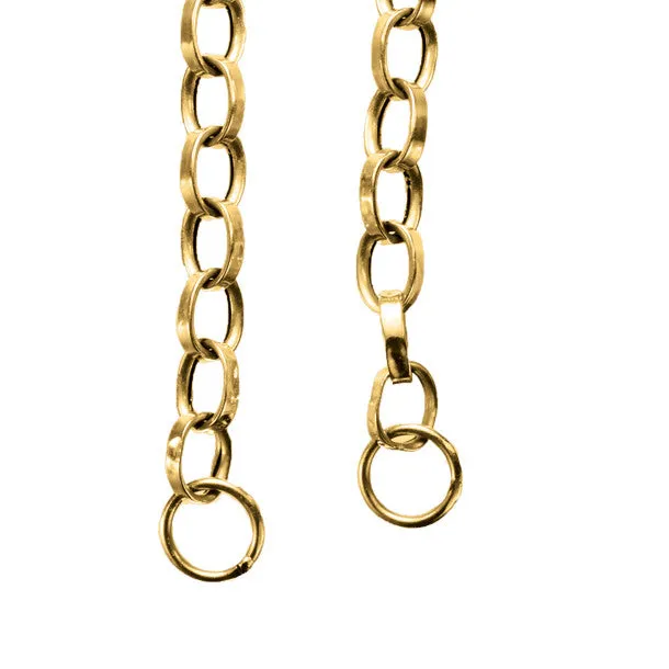 BOHEME DELPH OVAL LINK GOLD CHAIN